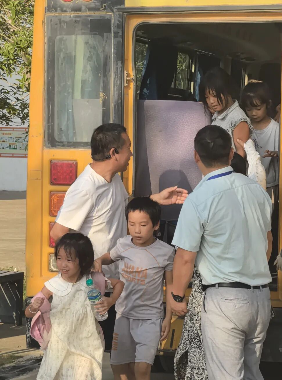 以練筑安全，守護上學路——古埠鎮中心小學開展校車安全應急演練