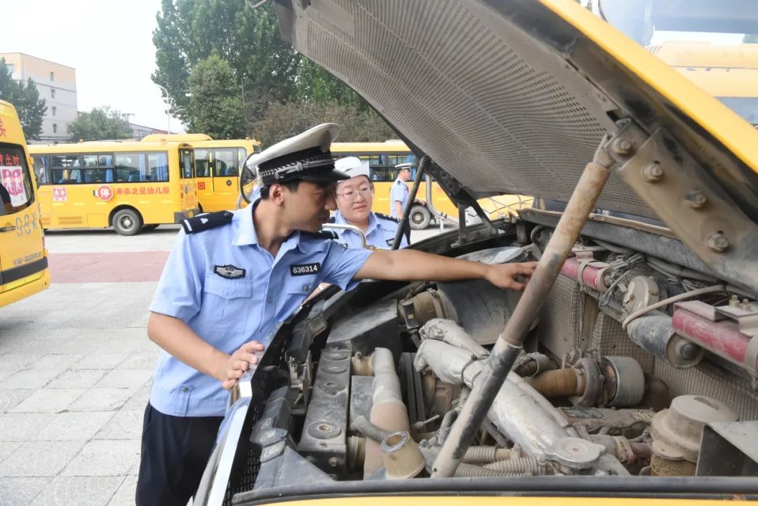 欒城區：“把關”校車安全，護航開學路
